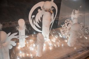 III vieta - Vilniaus piligrimų centro vitrina